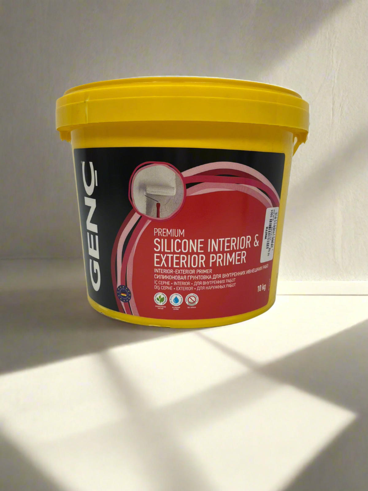 СИЛИКОНОВАЯ ГРУНТОВКА ПРЕМИУМ ПРЕМИУМ ДЛЯ ВНУТРЕННЕЙ И ЭКСТЕРЬЕРНОЙ БЕЛАЯ 10 КГ