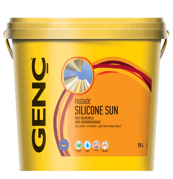 ФАСАДНЫЙ СИЛИКОНОВЫЙ СОЛНЕЧНО-БЕЛЫЙ 15л